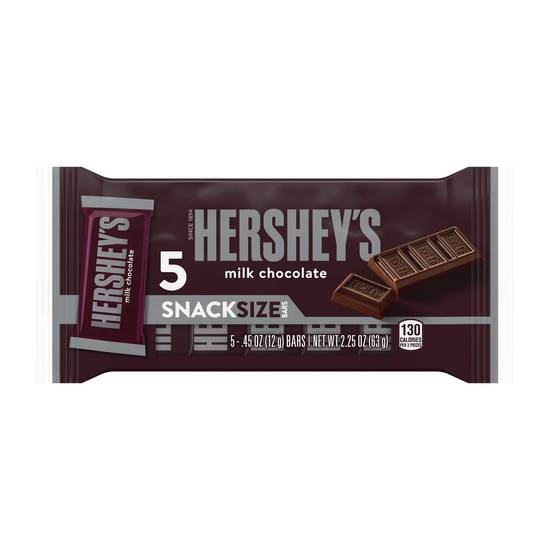 Order HERSHEY'S Milk Chocolate Snack Size Candy, 5 CT food online from Cvs store, MONTEZUMA on bringmethat.com