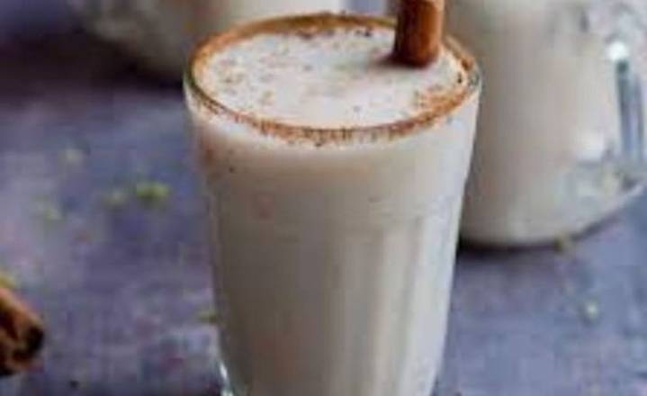 Order Horchata (22oz) food online from Alpaca Peruvian Charcoal Chicken store, Morrisville on bringmethat.com