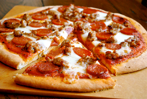 Order Chicken Pepperoni food online from Little Italy Pizza store, New York on bringmethat.com