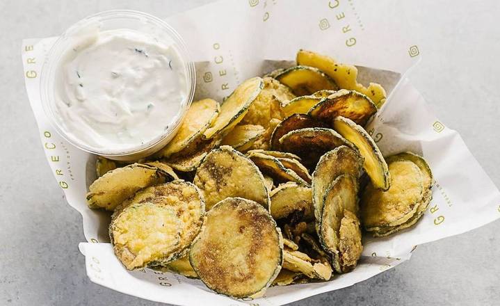 Order Zucchini Chips food online from Greco store, Boston on bringmethat.com