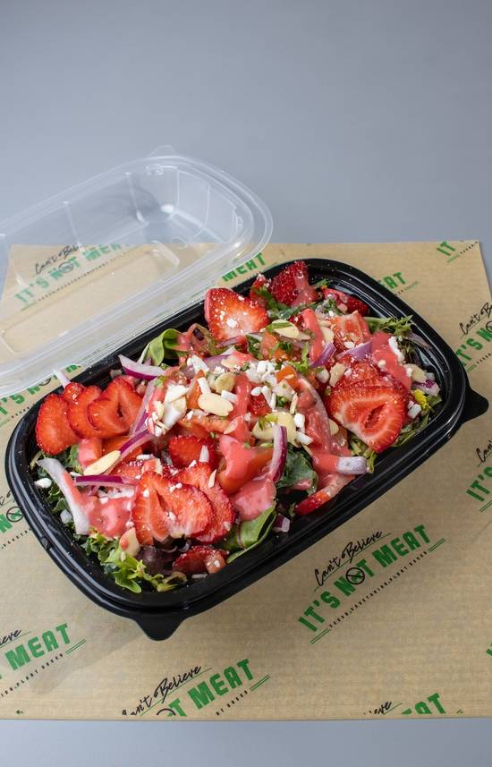 Order STRAWBERRY FIELD SALAD food online from Cant Believe It Not Meat store, Chicago on bringmethat.com