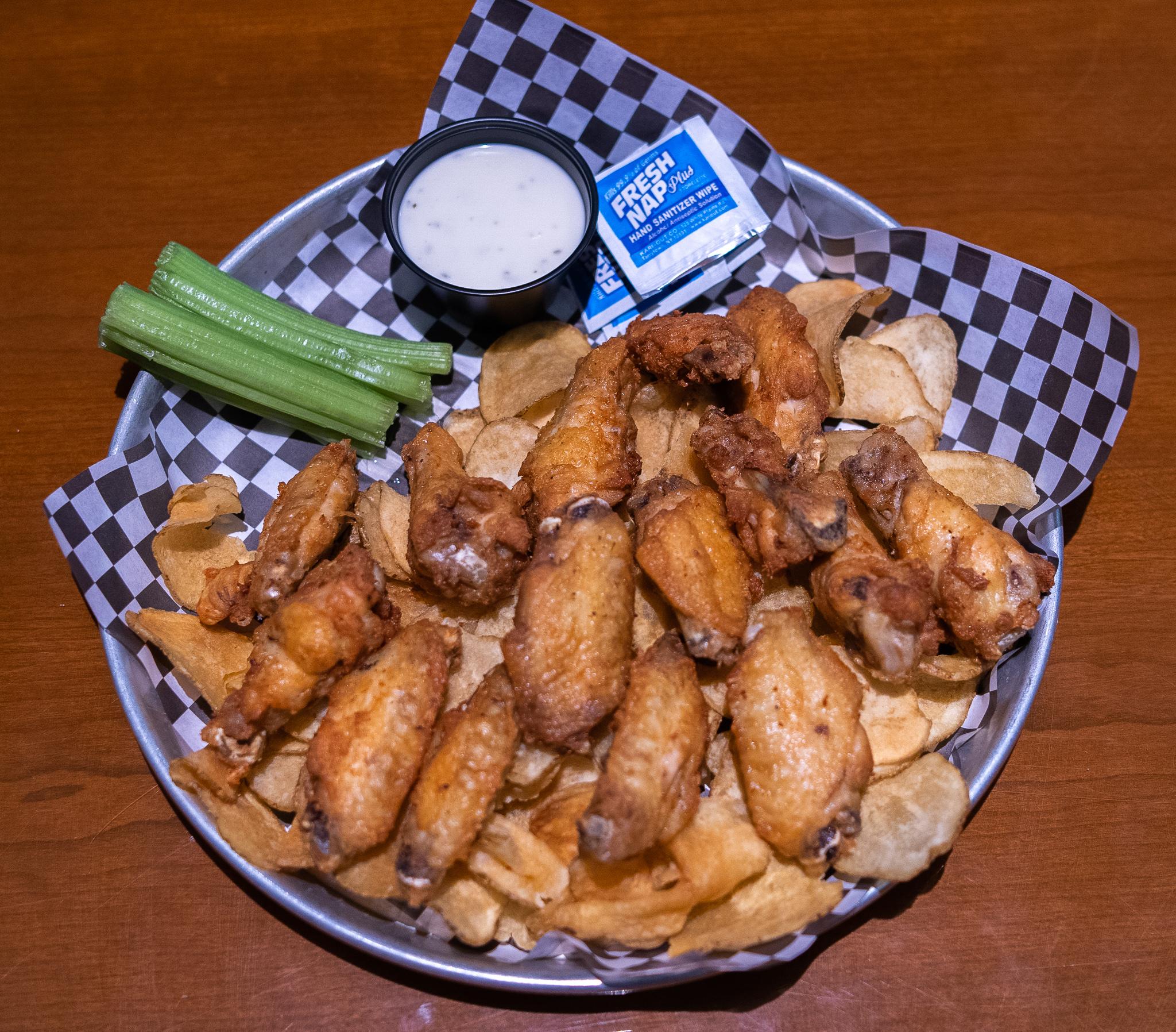 Order Famous Wings (15 piece) food online from Big Al's store, Vancouver on bringmethat.com