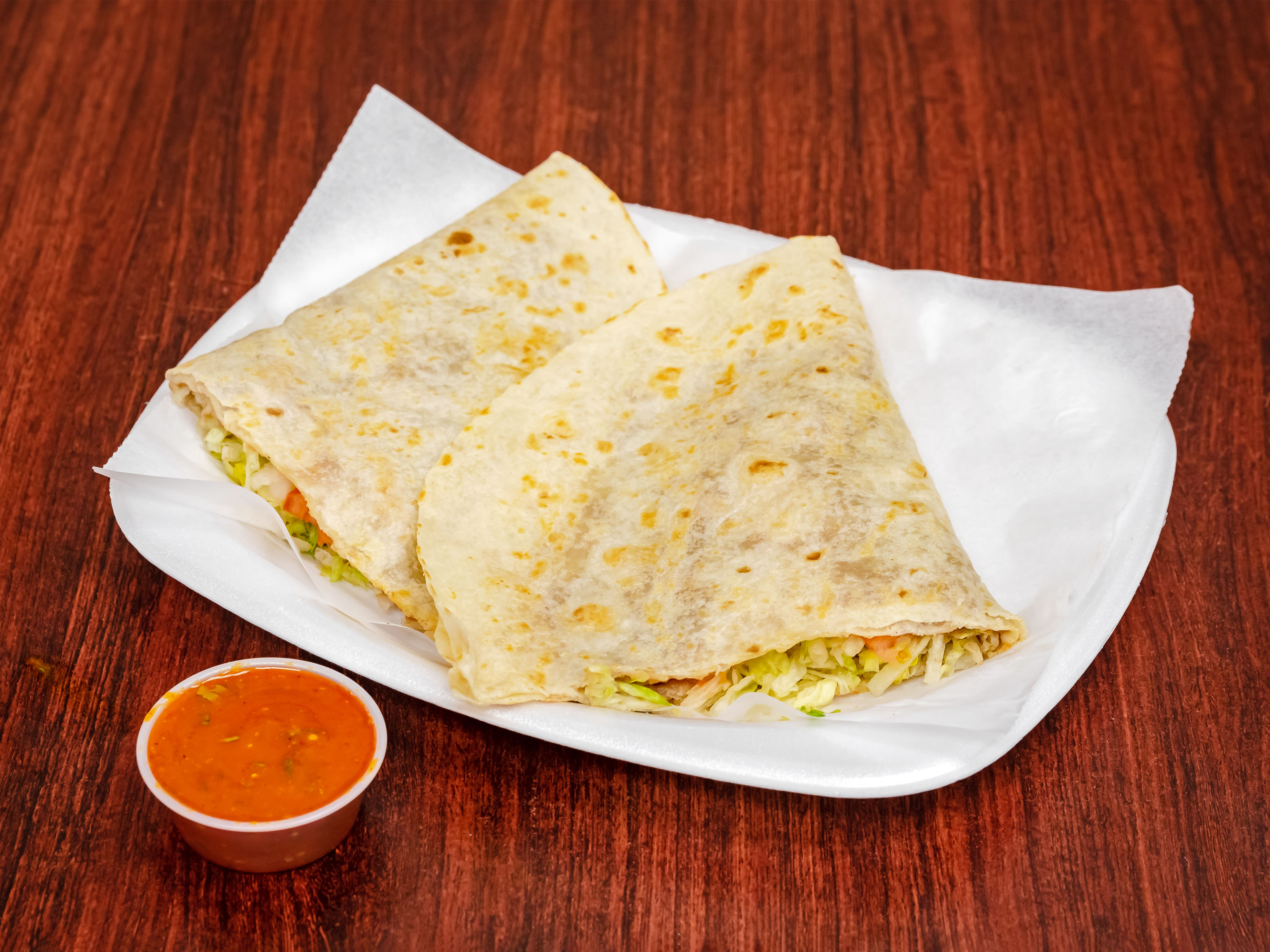 Order 2. Cheese Quesadilla Combo food online from La Bamba store, Lafayette on bringmethat.com