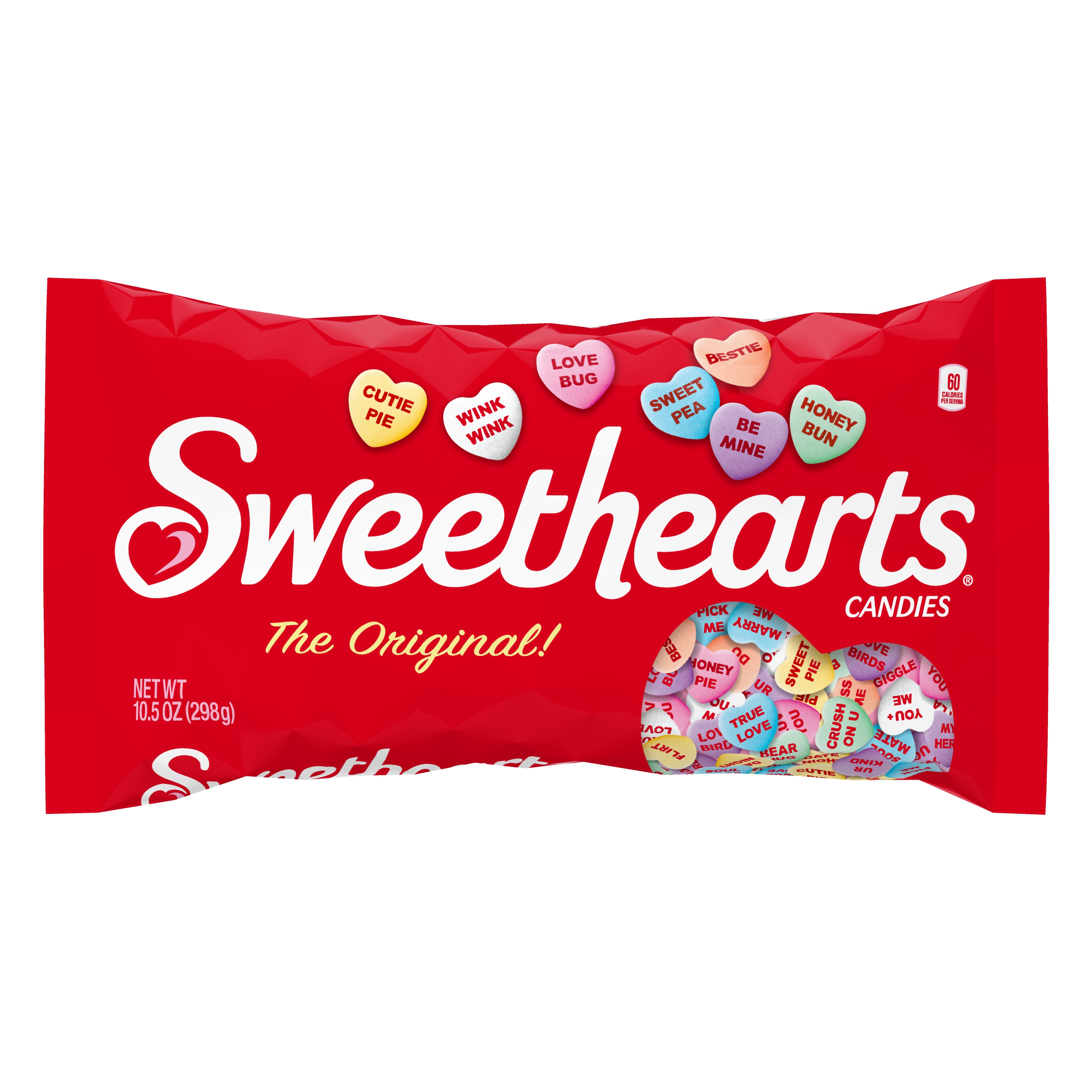 Order Sweethearts The Original Candy Pillow Bag - 10.5 oz food online from Rite Aid store, MILLER PLACE on bringmethat.com