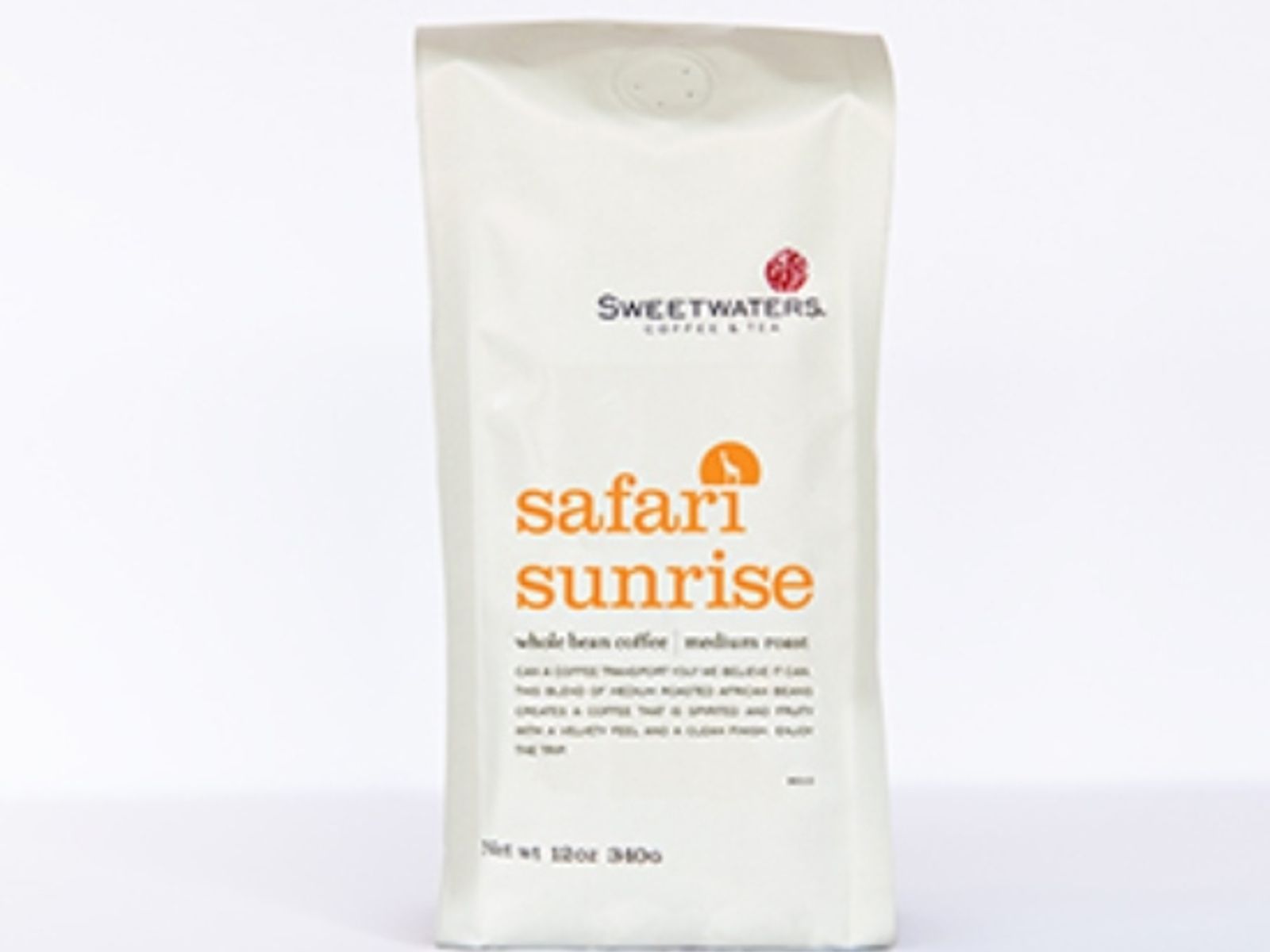 Order Safari Sunrise - 12oz Bag food online from Sweetwaters Coffee & Tea store, Shelby Charter Township on bringmethat.com