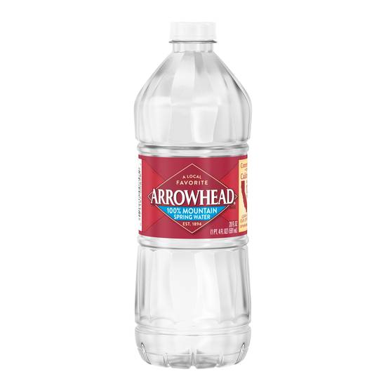 Order Arrowhead 100% Mountain Spring Water Plastic Bottle 20 OZ, 1CT food online from Cvs store, SARATOGA on bringmethat.com