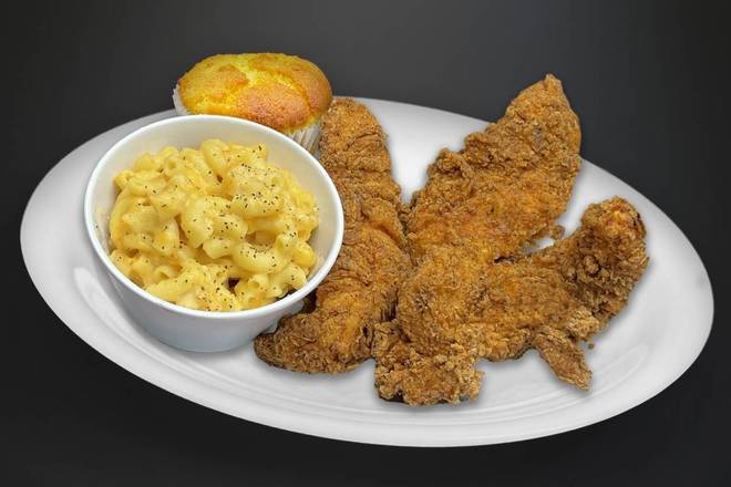 Order 3 pcs Chicken Strips  food online from Keith Chicken N Waffles store, Daly City on bringmethat.com