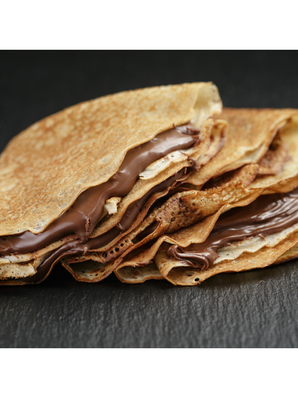 Order SWEET NUTTELA BANANA CREPE food online from Pause Cafe store, New York on bringmethat.com