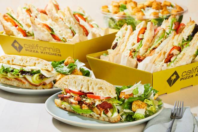 Order MEDIUM - COLD SANDWICH PACKAGE food online from California Pizza Kitchen - Polaris store, Columbus on bringmethat.com