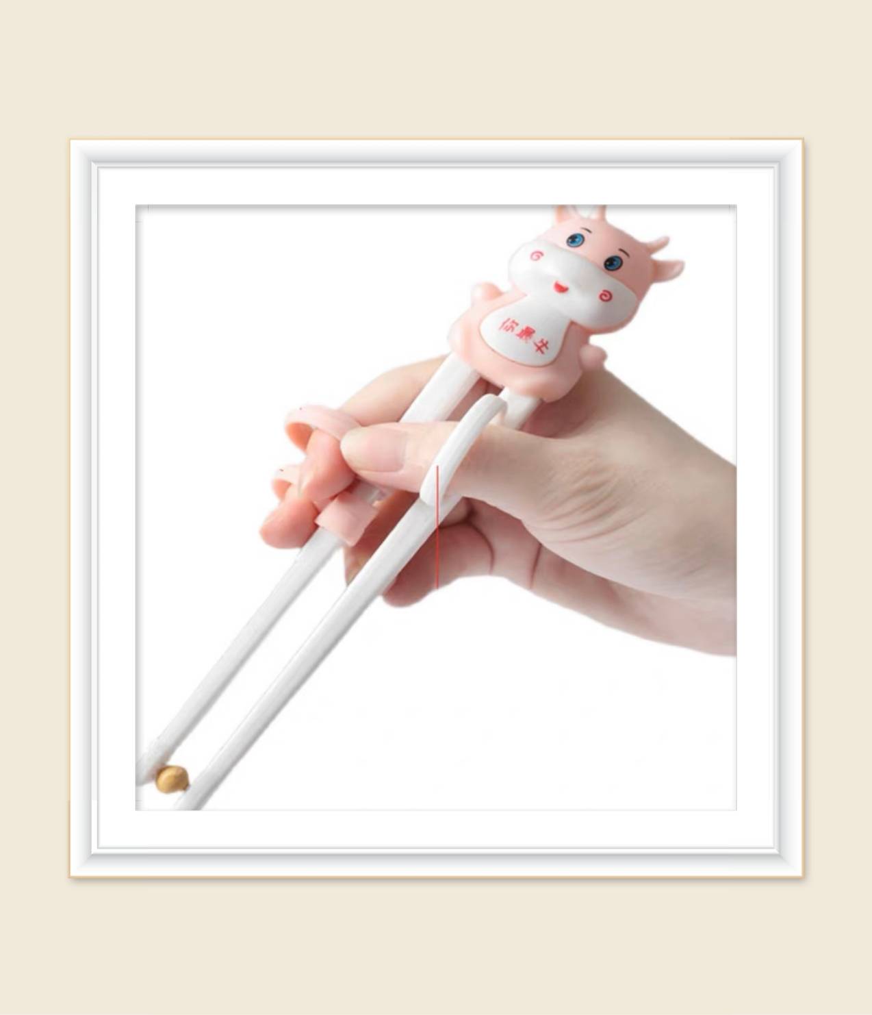Order Kid chopsticks (pink cow) food online from Sumo Sushi & Hibachi store, Broken Arrow on bringmethat.com