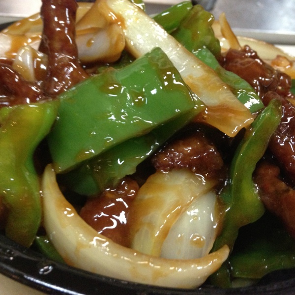 Order Green Pepper Steak with Onion food online from Sing Long store, Washington on bringmethat.com