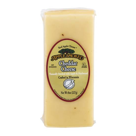 Order Red Apple Cheese Apple Smoked Cheddar Cheese food online from Deerings Market store, Traverse City on bringmethat.com