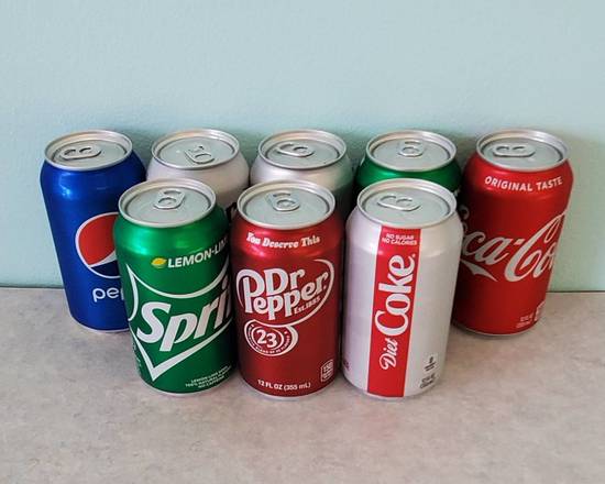 Order Soda (Can) food online from Sb Donuts store, Millington on bringmethat.com