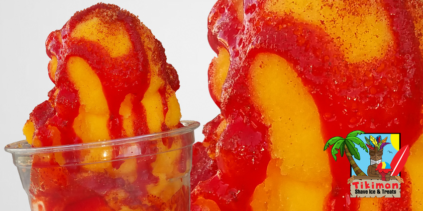 Order Mangonada food online from Tikiman Shave Ice And Treats-Duplicate store, Friendswood on bringmethat.com