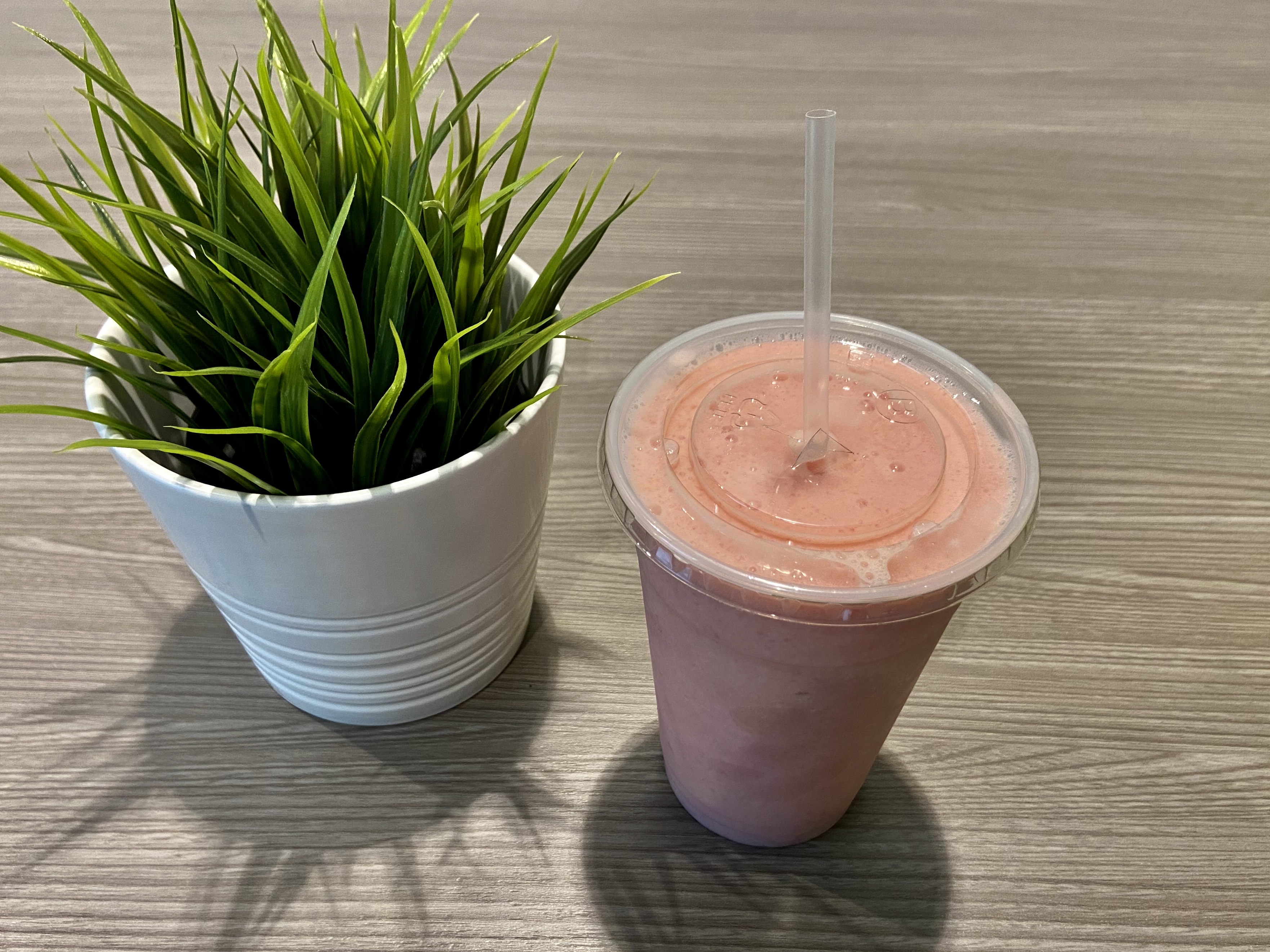 Order Strawberry Smoothie food online from Cafe At The Towers store, Phoenix on bringmethat.com