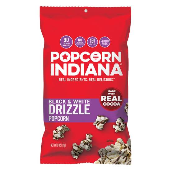 Order Popcorn Indiana Black & White Drizzlecorn food online from Cvs store, FALLON on bringmethat.com
