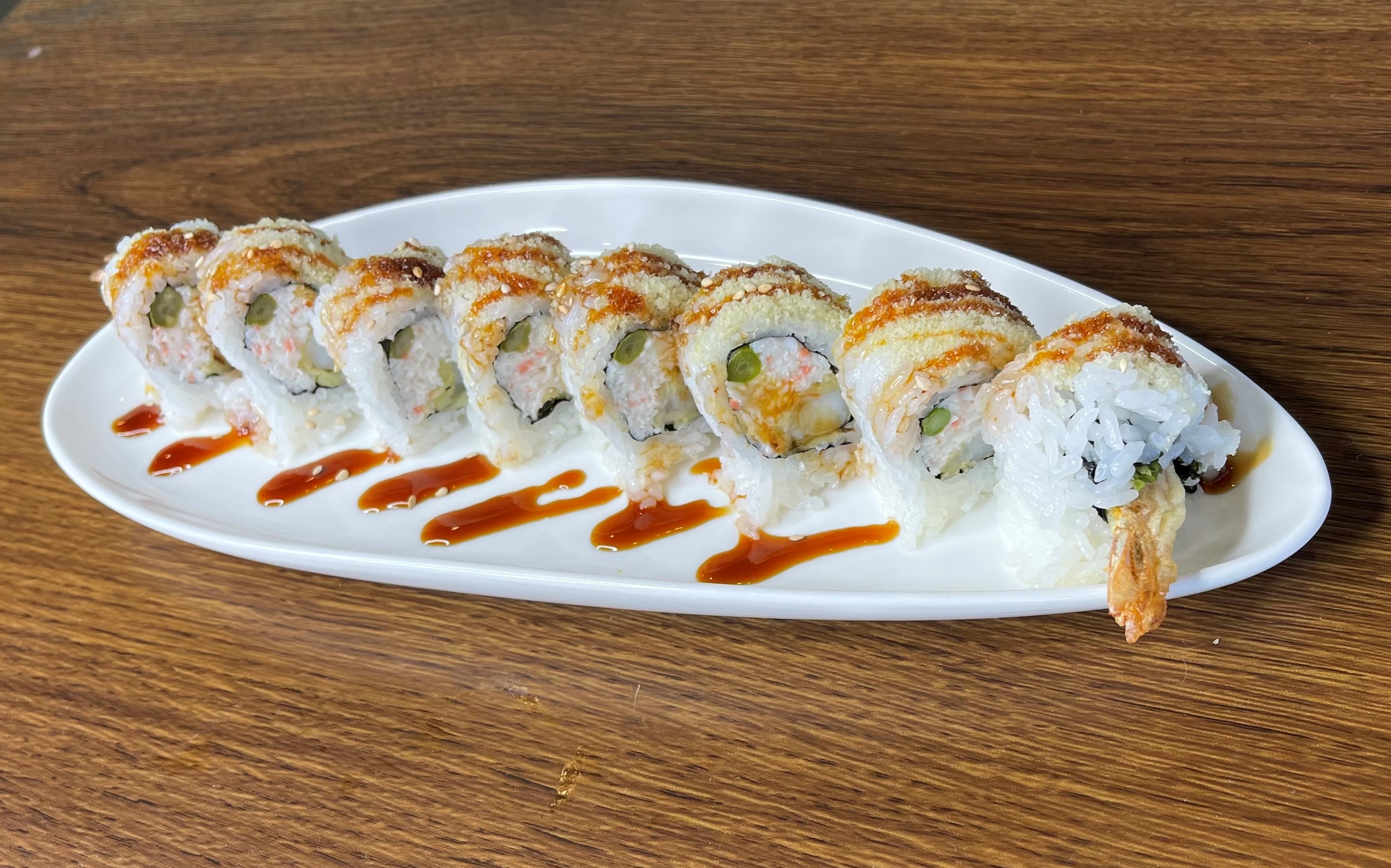 Order Crunchy Roll food online from Kome Sushi And Fusion Restaurant store, Garden Grove on bringmethat.com