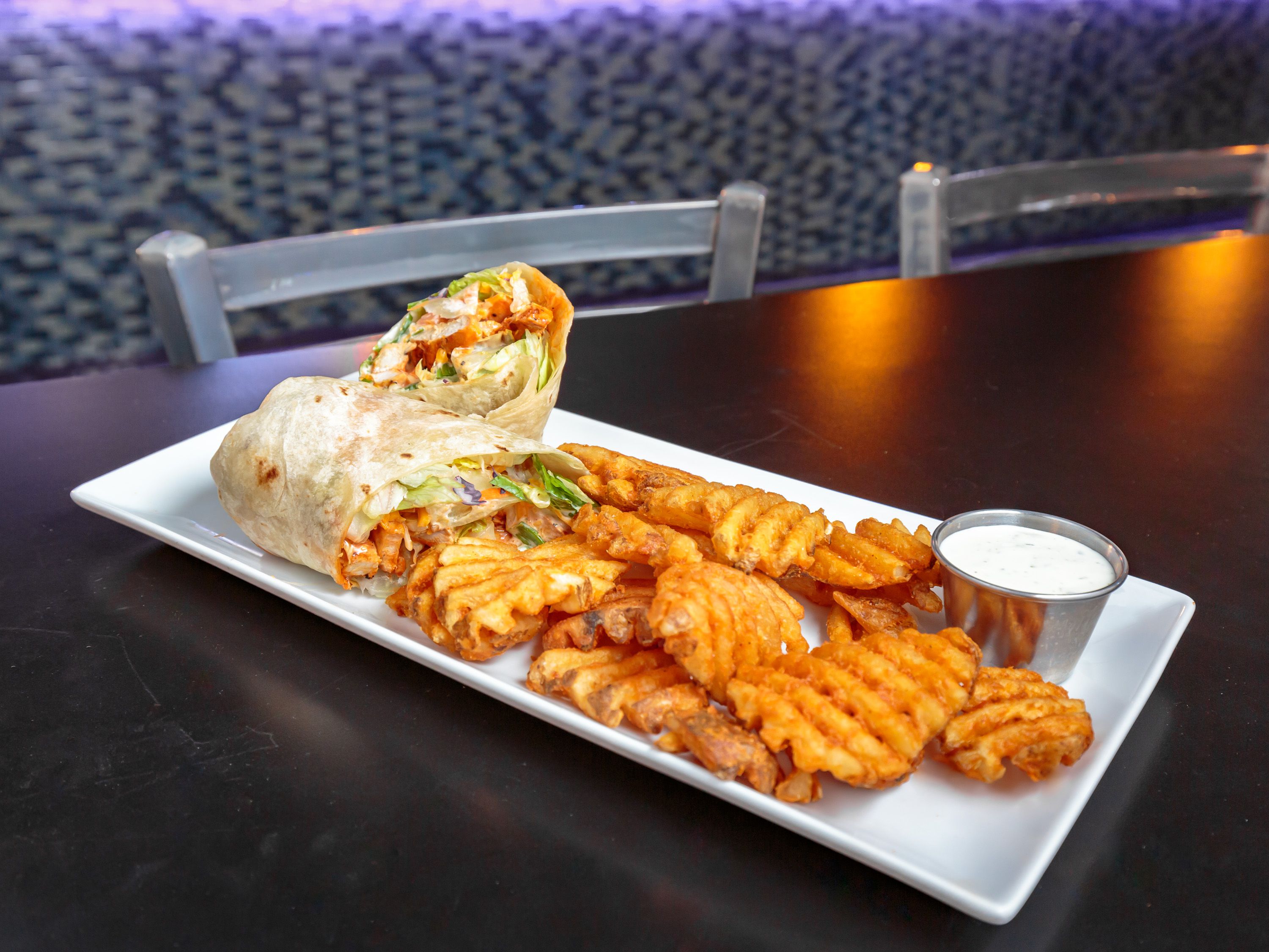 Order Buffalo Chicken Wrap  food online from Jays Bar & Grill store, Happy Valley on bringmethat.com