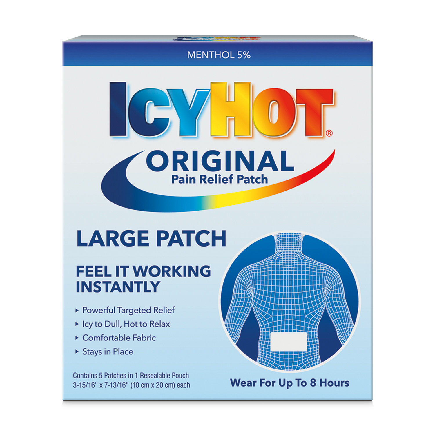 Order Icy Hot Medicated Patches, Extra Strength - 5 ct food online from Rite Aid store, PAULSBORO on bringmethat.com