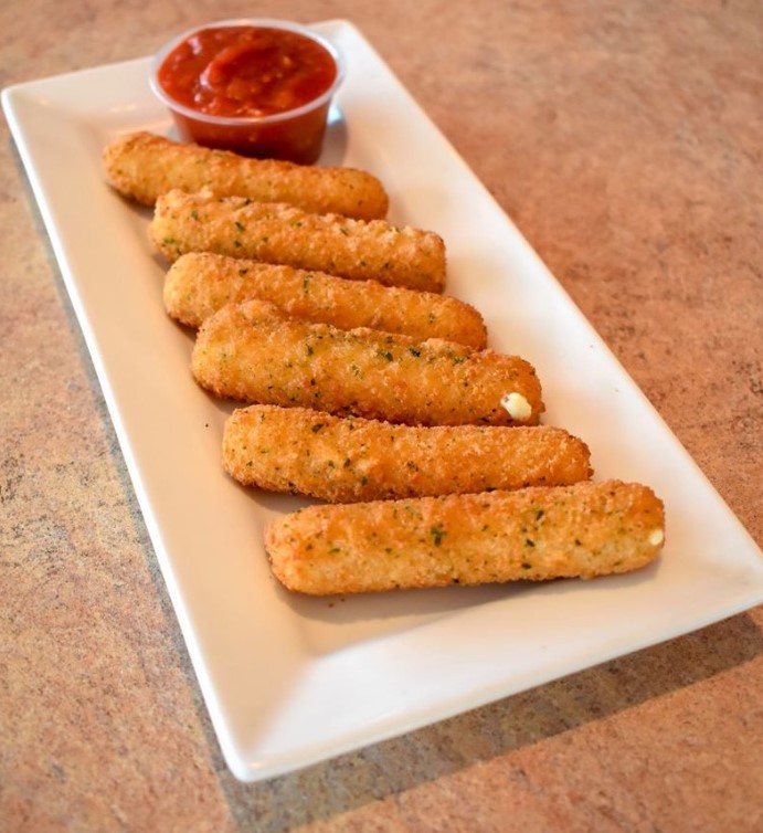 Order Fried Mozzarella Cheese Sticks food online from Ram Horn Restaurant store, Westland on bringmethat.com