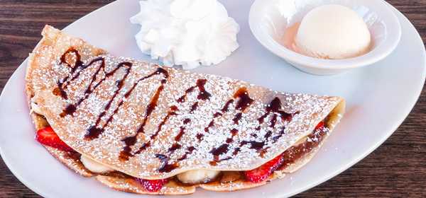 Order Nutella Crepe food online from Olympus Caffe & Bakery store, Mountain View on bringmethat.com