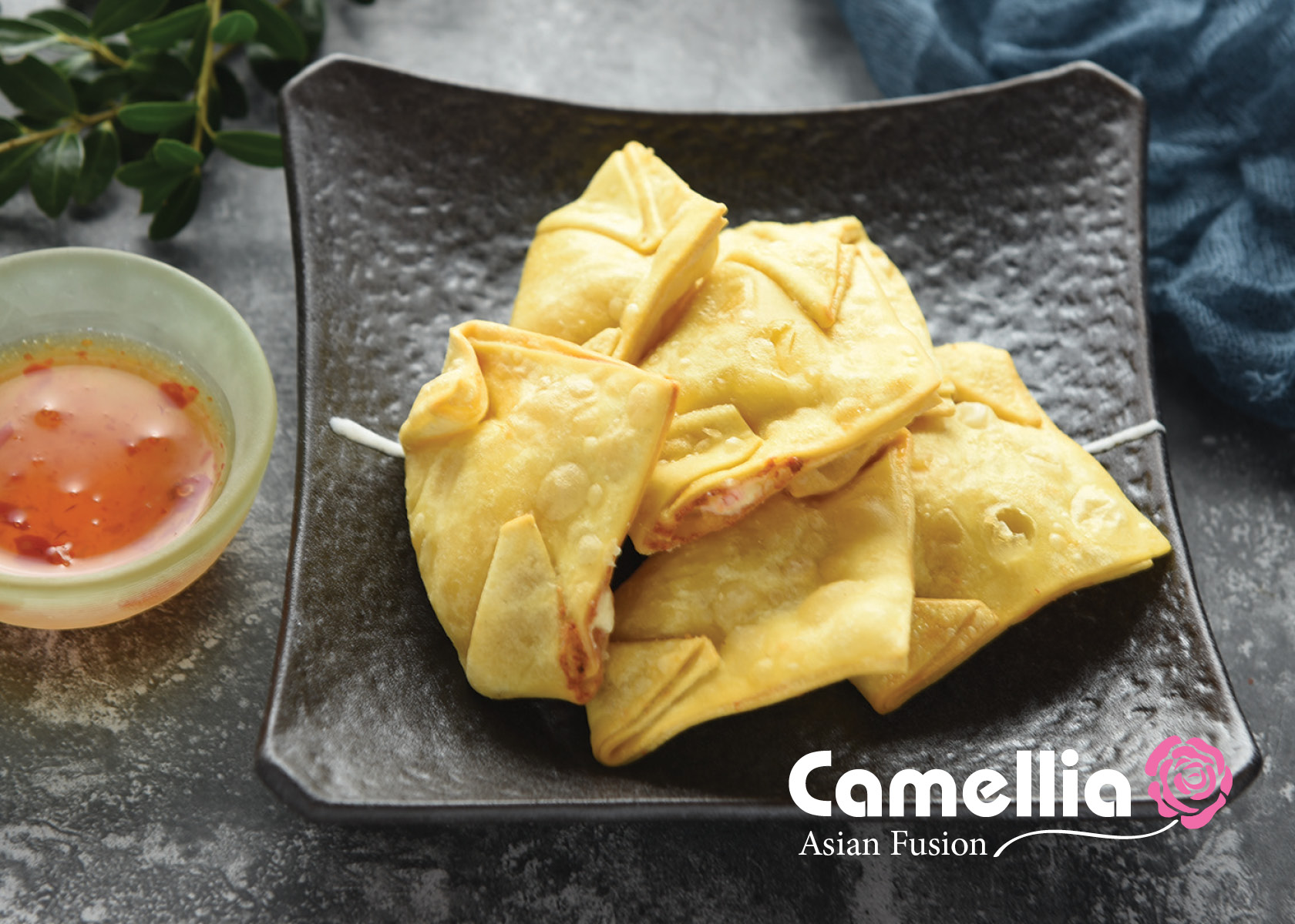 Order Cheese Wonton  food online from Camellia Asian Fusion store, Oceanside on bringmethat.com