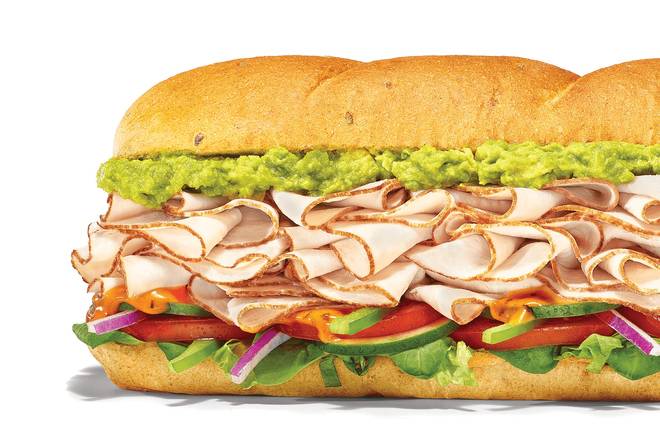 Order Baja Turkey Avocado Footlong Pro (Double Protein) food online from Subway Bluff City on 11W store, Bluff City on bringmethat.com