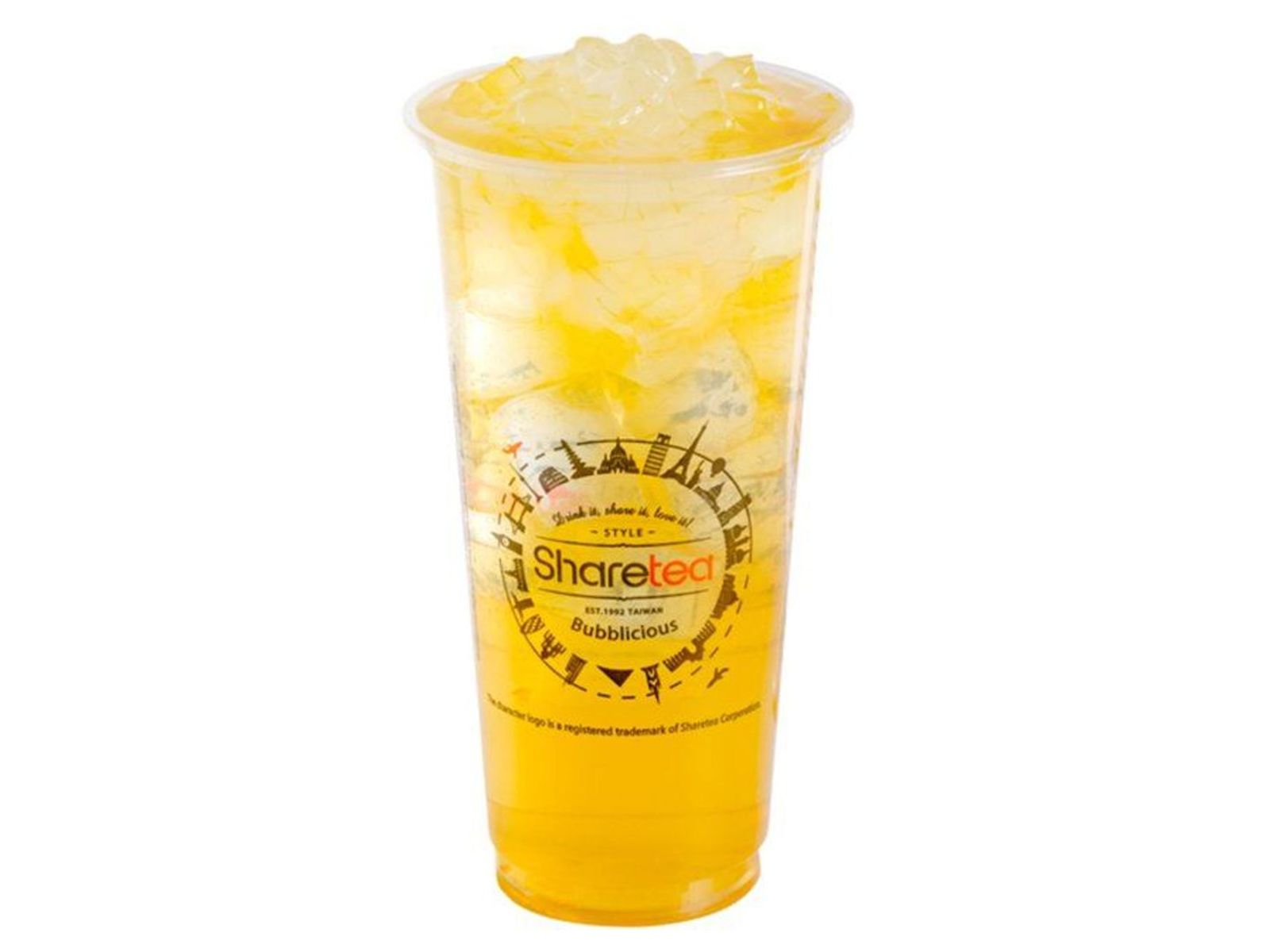 Order Honey Lemonade with Aloe Vera food online from Sharetea store, Fremont on bringmethat.com