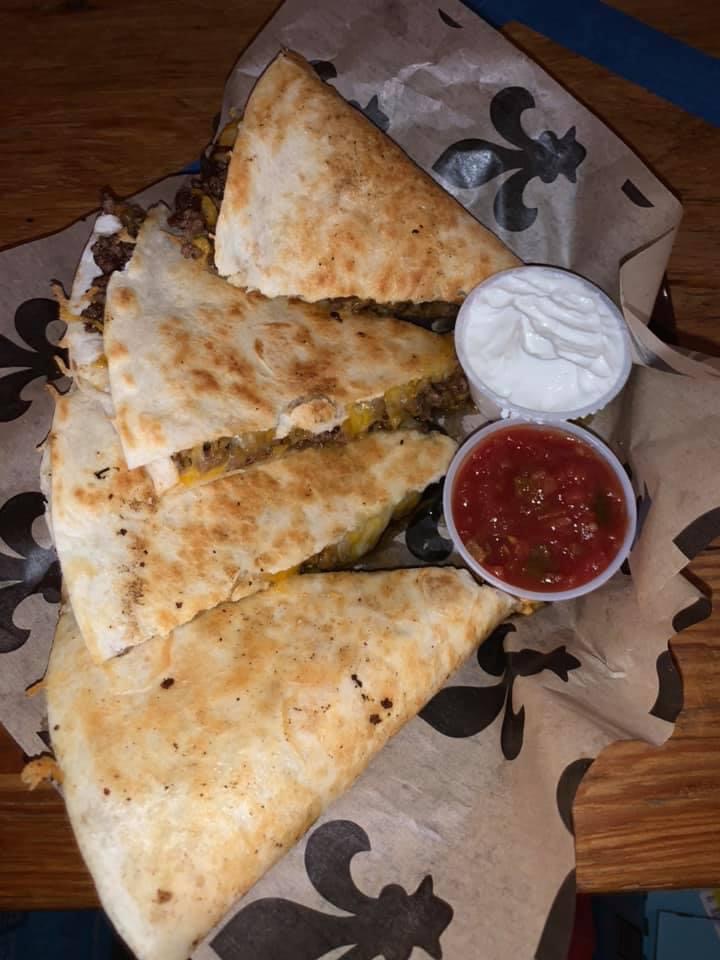 Order Cheeseburger Quesadilla food online from Caffe' Cottage store, Lafayette on bringmethat.com