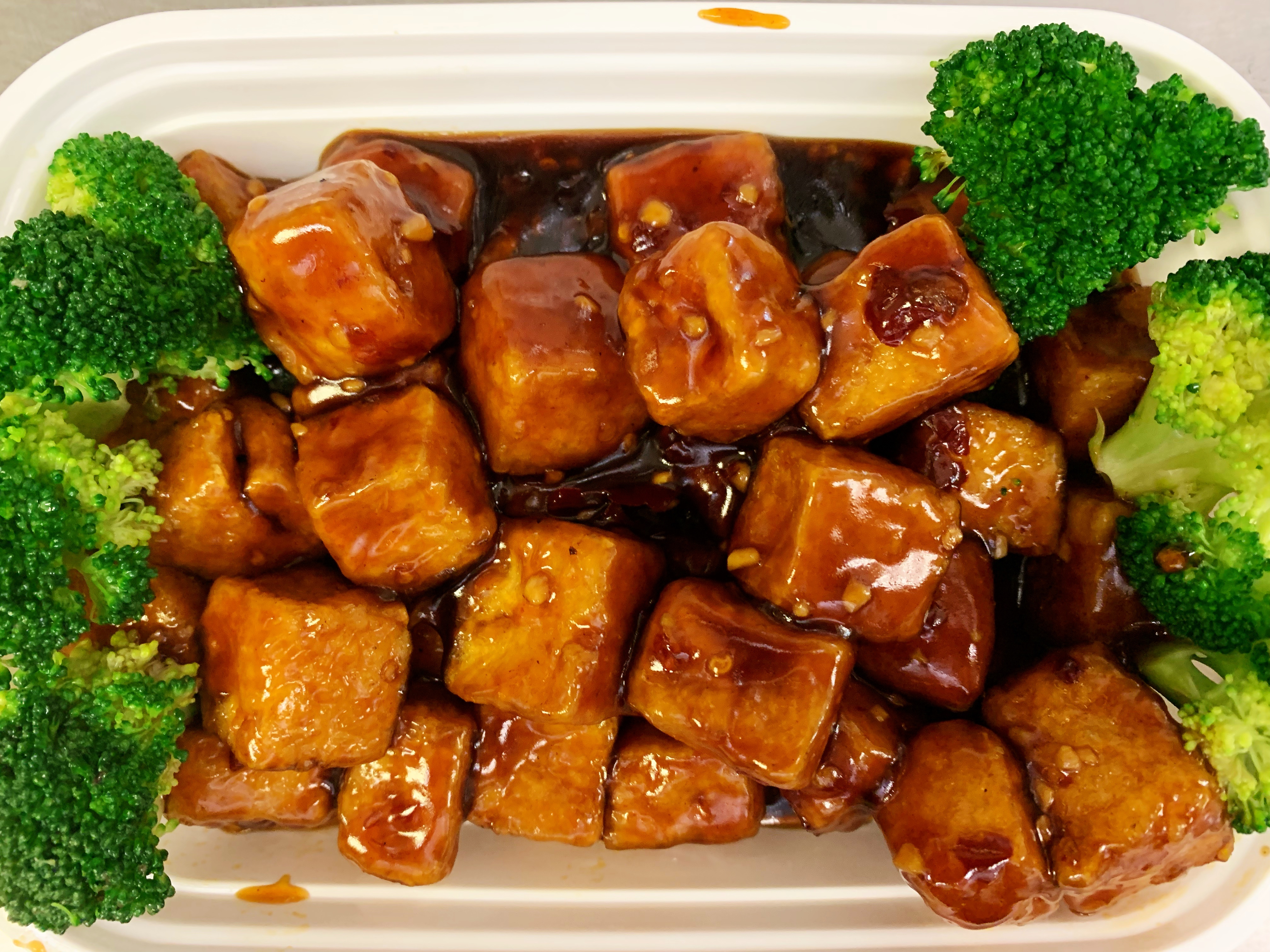 Order General Tso's Tofu food online from Dragon Inn store, Durham on bringmethat.com
