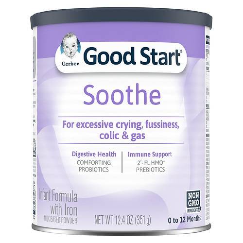 Order Gerber Good Start Soothe Milk Based Infant Formula with Iron Powder - 12.4 oz food online from Walgreens store, Greeneville on bringmethat.com