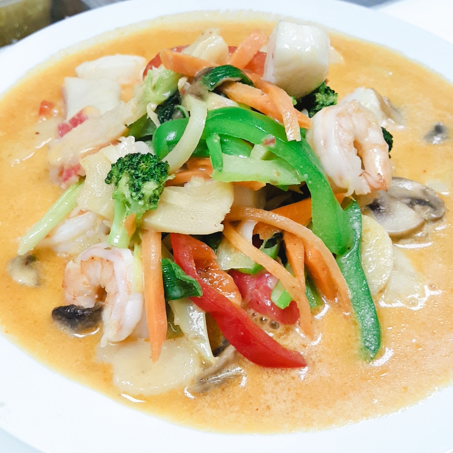 Order 7. Seafood Combo food online from Thai House Bistro store, Fenton on bringmethat.com