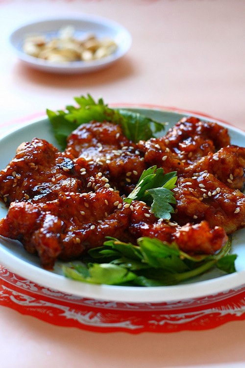 Order N. Peking Pork Chop food online from Eastern Pearl Chinese Restaurant store, Buffalo on bringmethat.com