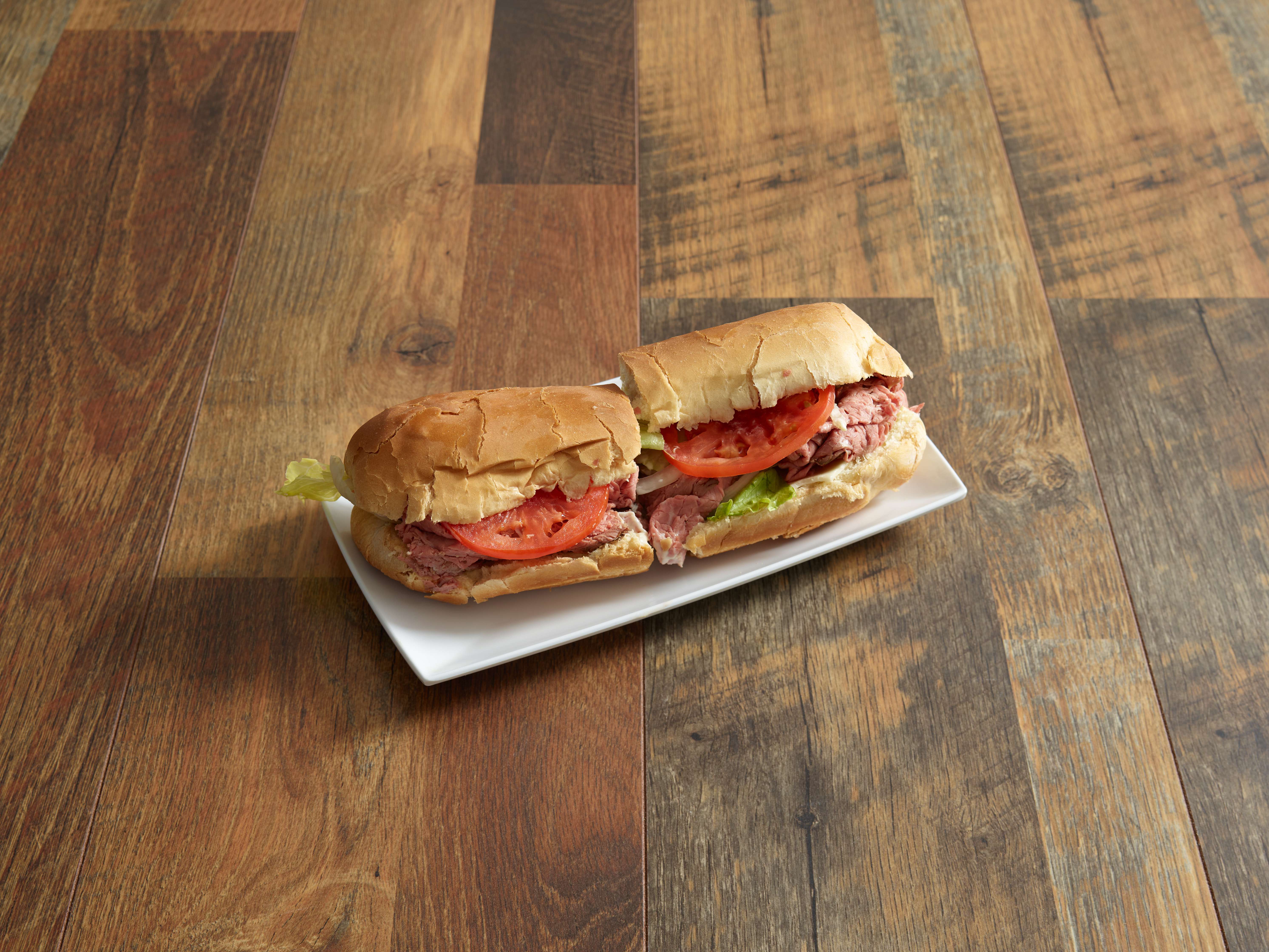 Order Roast Beef Sub food online from Armory Square Deli store, Syracuse on bringmethat.com