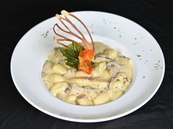 Order Gnocchi With Alfredo Sauce  food online from Allen Bar & Lounge store, Hanover on bringmethat.com