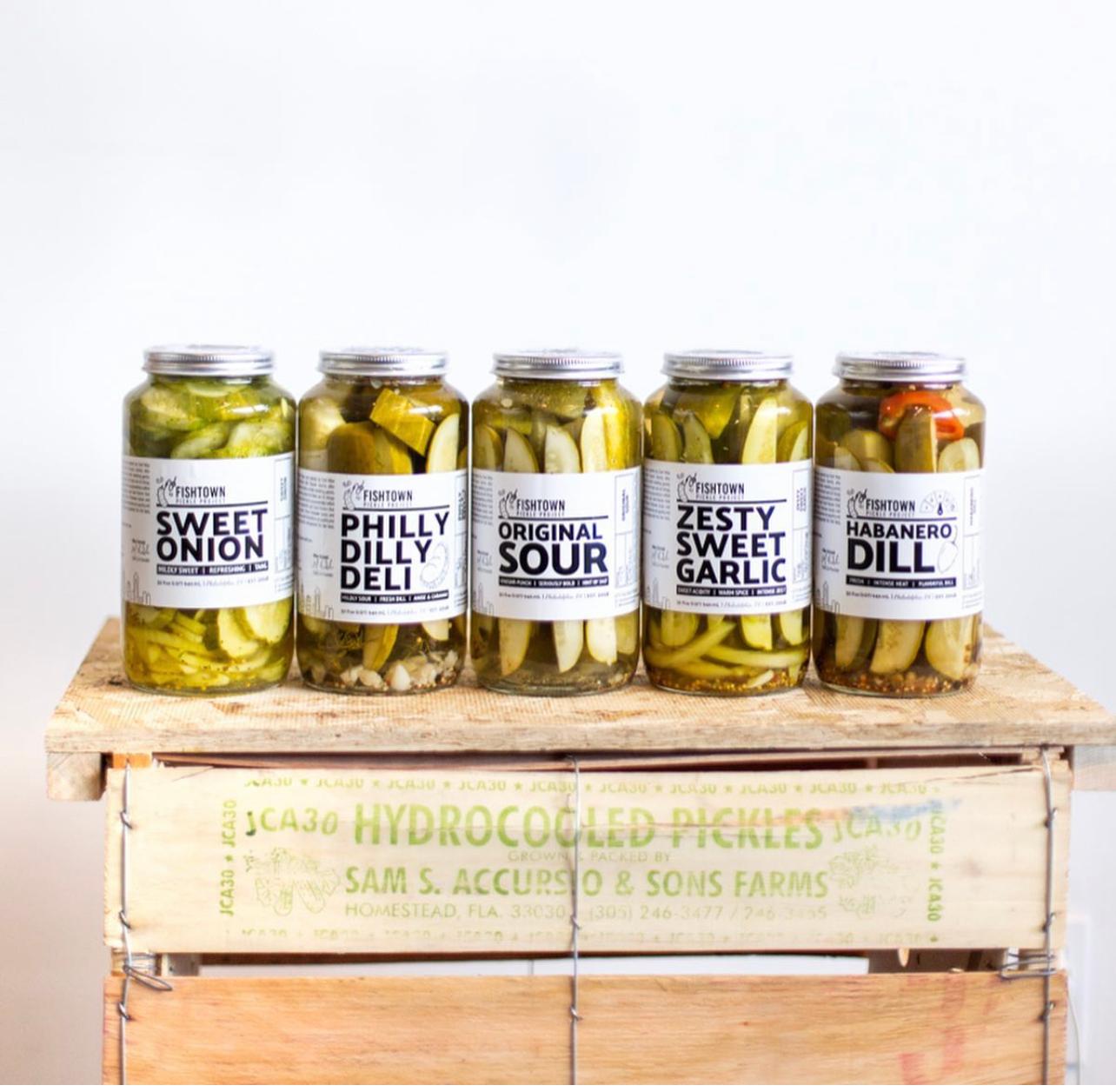 Order FISHTOWN PICKLE PROJECT food online from Heart Beet Kitchen store, Haddon Township on bringmethat.com