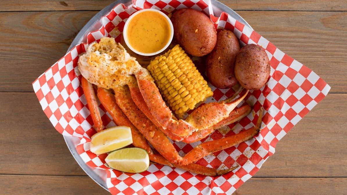 Order Snow Crab Combo food online from 7 Spice Cajun Seafood store, Missouri City on bringmethat.com