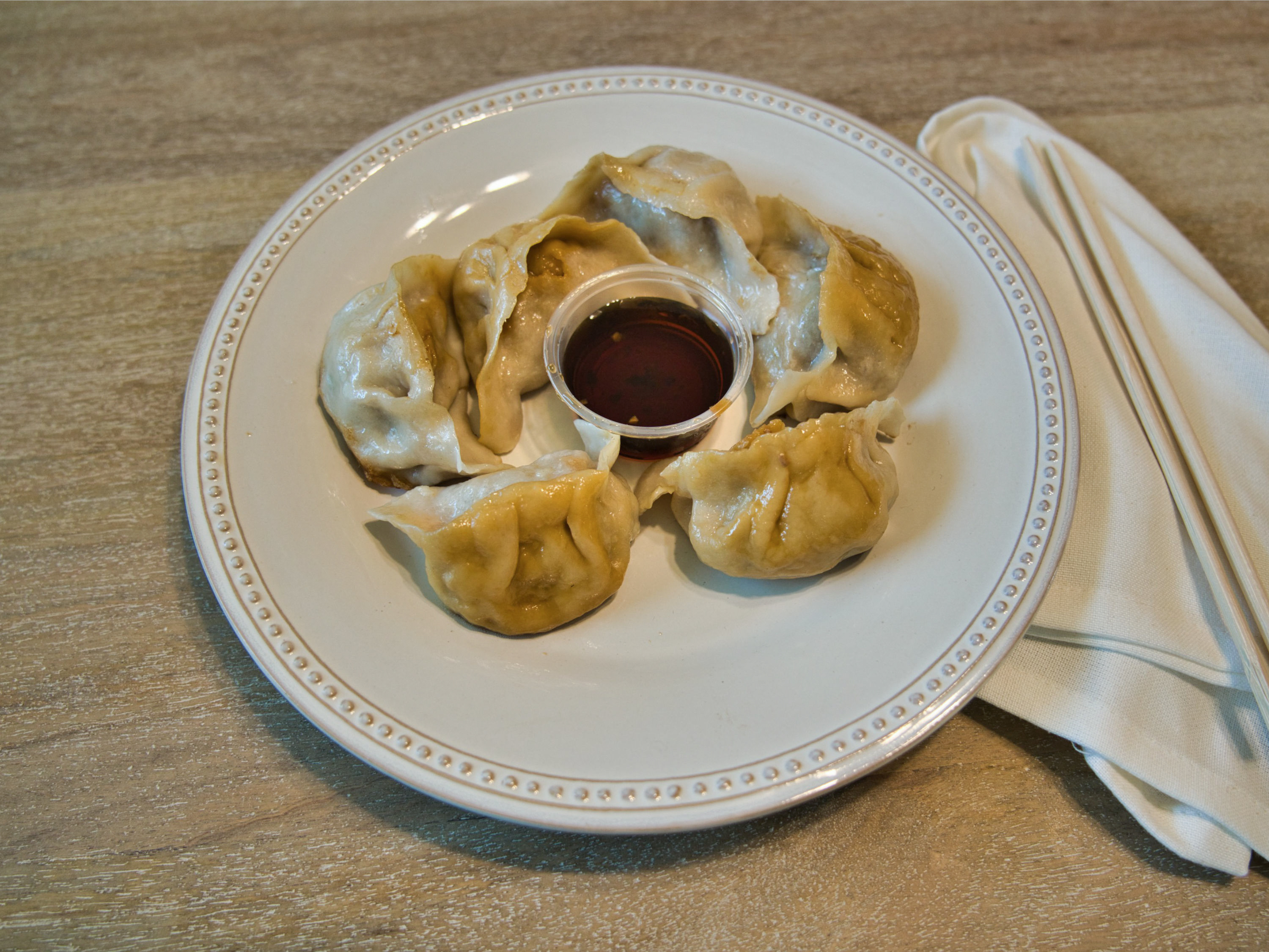 Order Pot Stickers food online from Helen's Gourmet Chinese Food store, Fresno on bringmethat.com