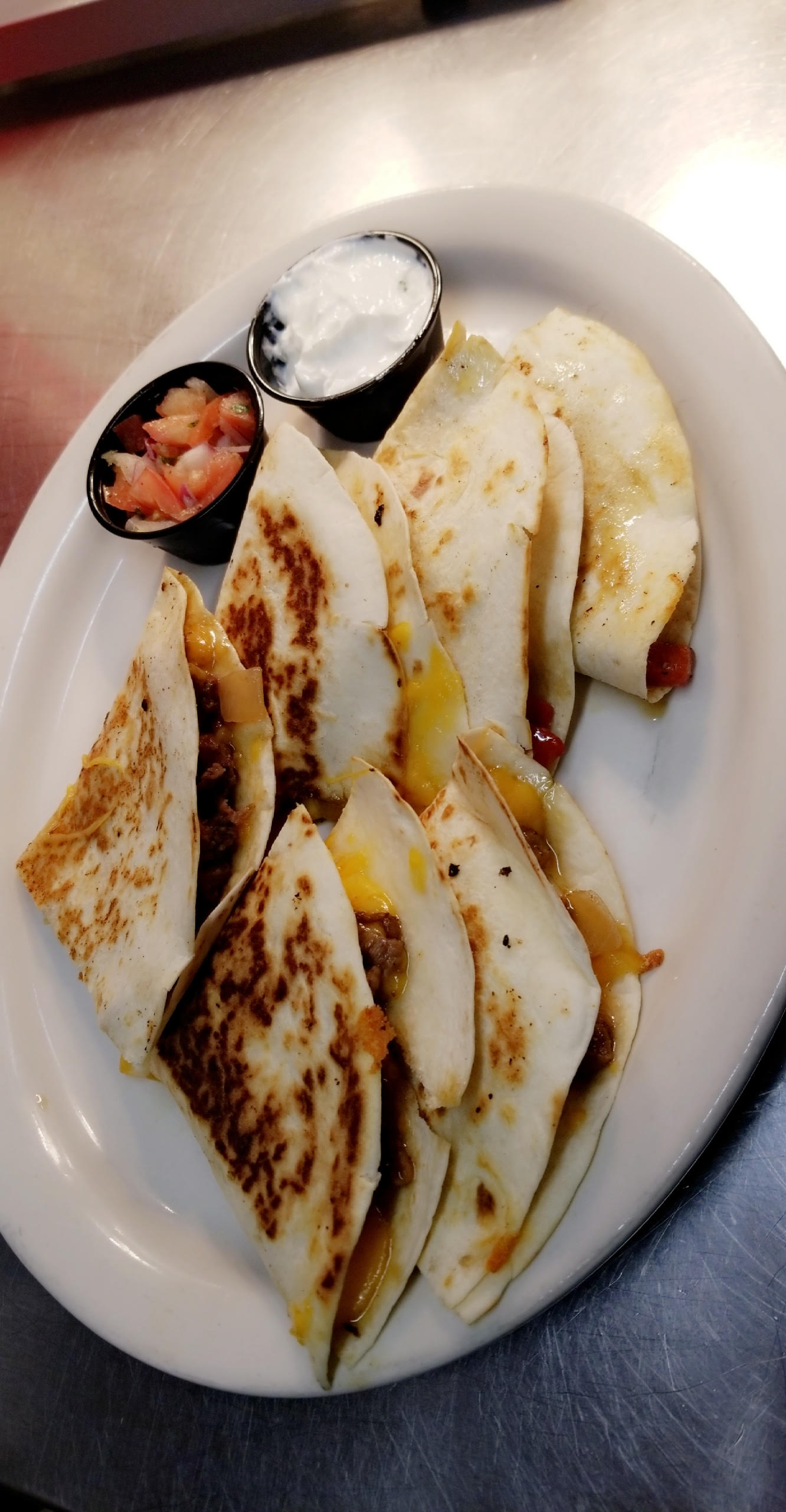 Order Quesadillas food online from City Tap and Grill store, Norridge on bringmethat.com