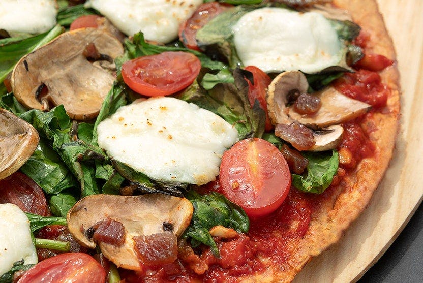 Order Keto Build Your Own Pizza - 10'' food online from Blaze Pizza store, Camp Hill on bringmethat.com