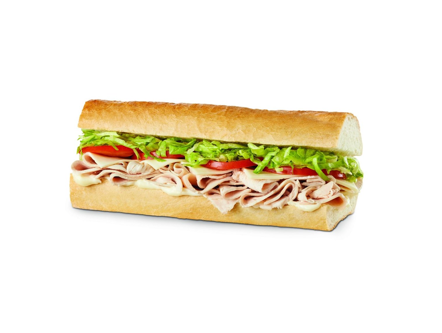 Order Turkey & Cheese (Small) food online from Papa Gino store, Saugus on bringmethat.com