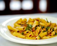 Order Rigatoni Chicken food online from Basil Leaf Cafe store, Chicago on bringmethat.com