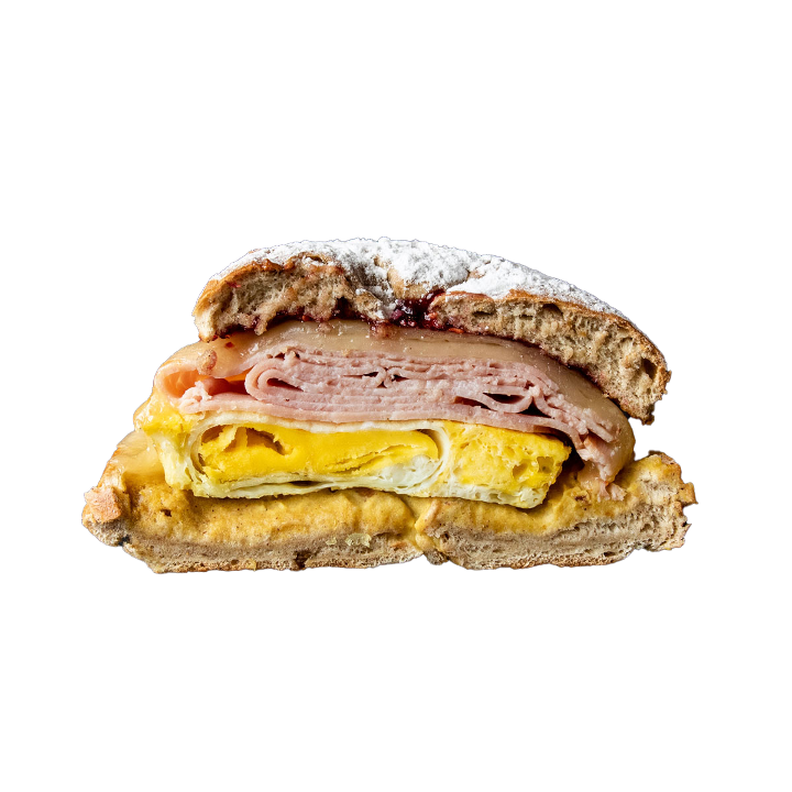 Order S1 Fancy Ham, Egg, & Cheese food online from Town Center Cold Pressed store, Virginia Beach on bringmethat.com