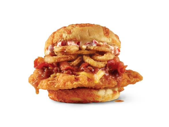 Order Spicy Big Bacon Cheddar Chicken food online from Wendy store, SAN ANTONIO on bringmethat.com