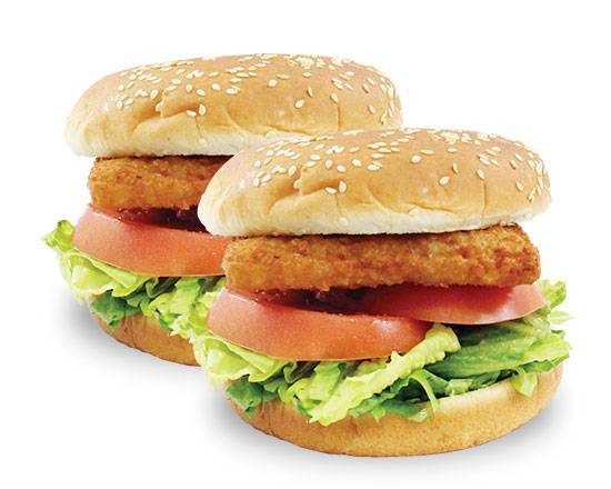Order 2 Fish Sandwich food online from Us Kennedy Fried Chicken store, New York on bringmethat.com