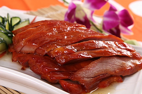 Order BBQ Sliced Pork food online from China A Go Go (Losee) store, North Las Vegas on bringmethat.com