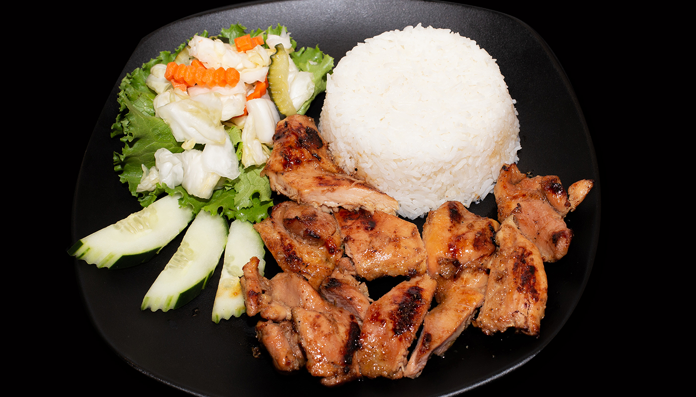 Order 31. Choice of Grilled Meat Rice food online from Pho Rex store, Norco on bringmethat.com