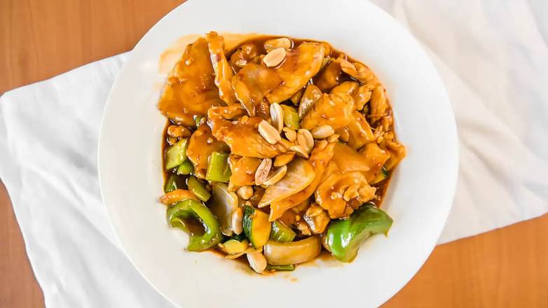 Order Kung Pao Chicken food online from Eastern Winds Chinese Restaurant store, Fremont on bringmethat.com
