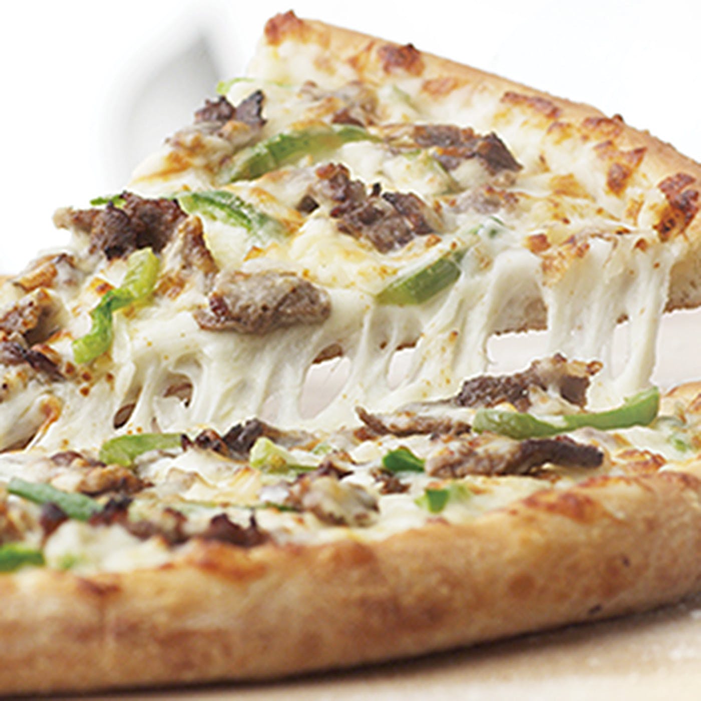 Order Philly Steak Pizza - Large 16'' food online from Krispy Krunchy store, Chester on bringmethat.com