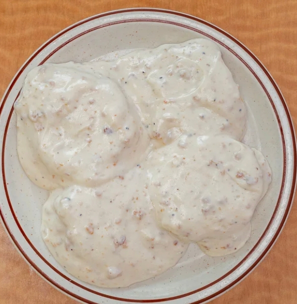 Order BISCUITS AND GRAVY food online from Leo Coney Island store, Detroit on bringmethat.com